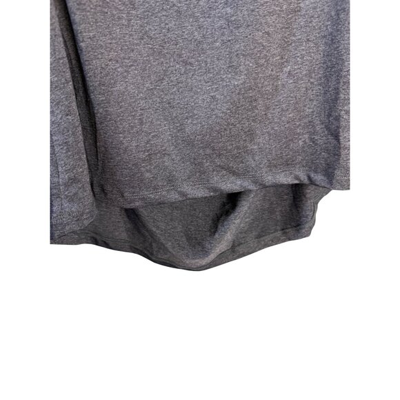 Womens Sleeveless Dark Gray Top With Mesh‎ Back - Picture 4 of 8